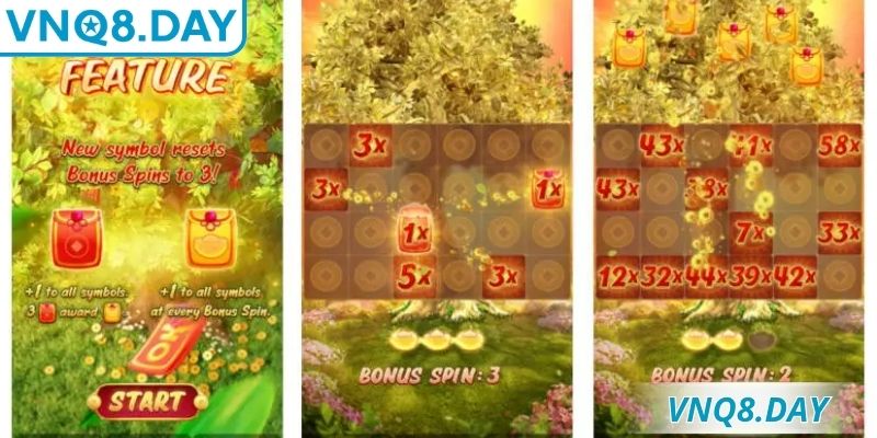 Cây Tài Vượng – Game Nổ Hũ Phong Thủy Thu Hút Vận May 1 Cây Tài Vượng mang theo biểu tượng may mắn, kho báu