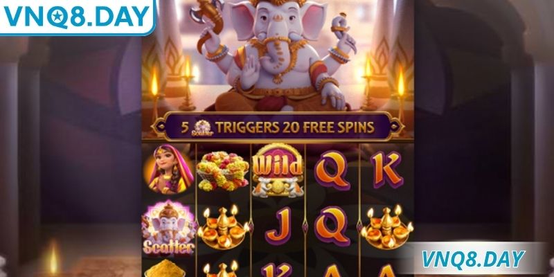 Ganesha Vàng – Biểu Tượng Phú Quý Và Vận May Từng Vòng  3 Quan sát tần suất các biểu tượng đặc biệt để đoán chu kỳ nổ